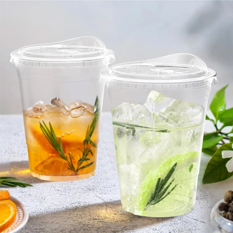 PET disposable cups for cold drinks