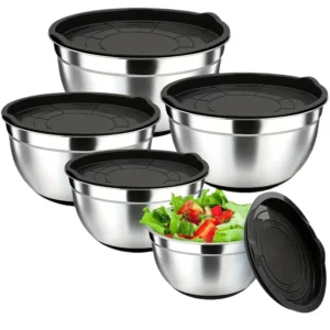 Stainless steel mixing bowls