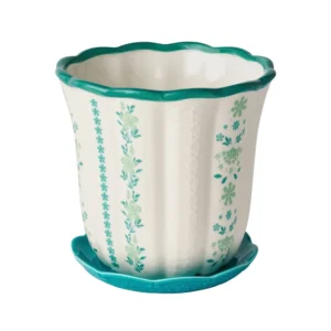 Flower Patterned Planter