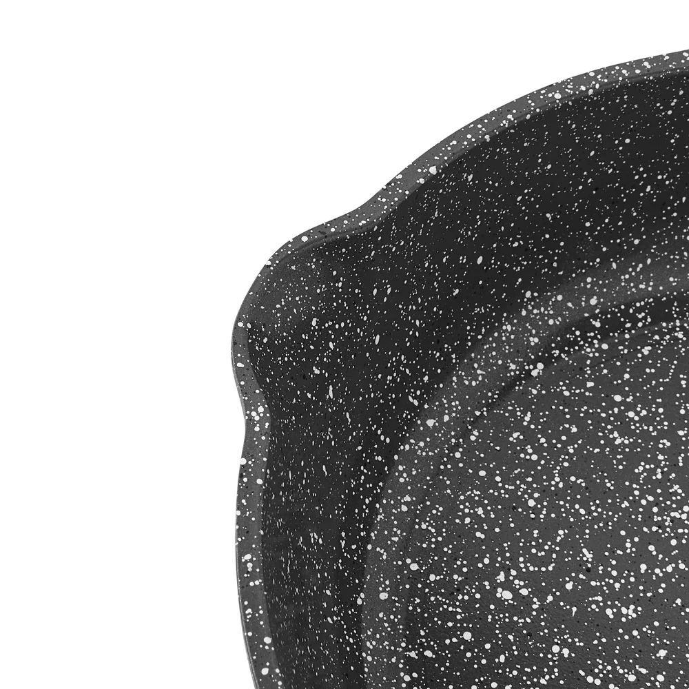 Charcoal Speckle Pan