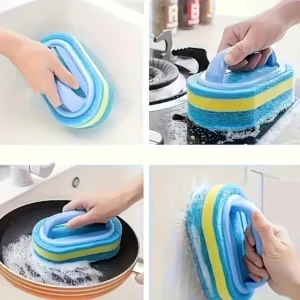 Non-scratch kitchen scrubber