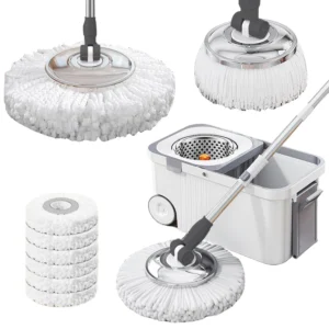 Spin Mop and Bucket System