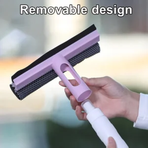 Glass cleaning squeegee