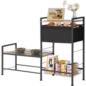 Adjustable Height Dog Bowl Stand