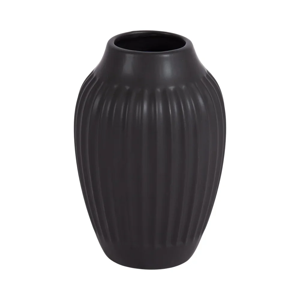 Matte Black Vase